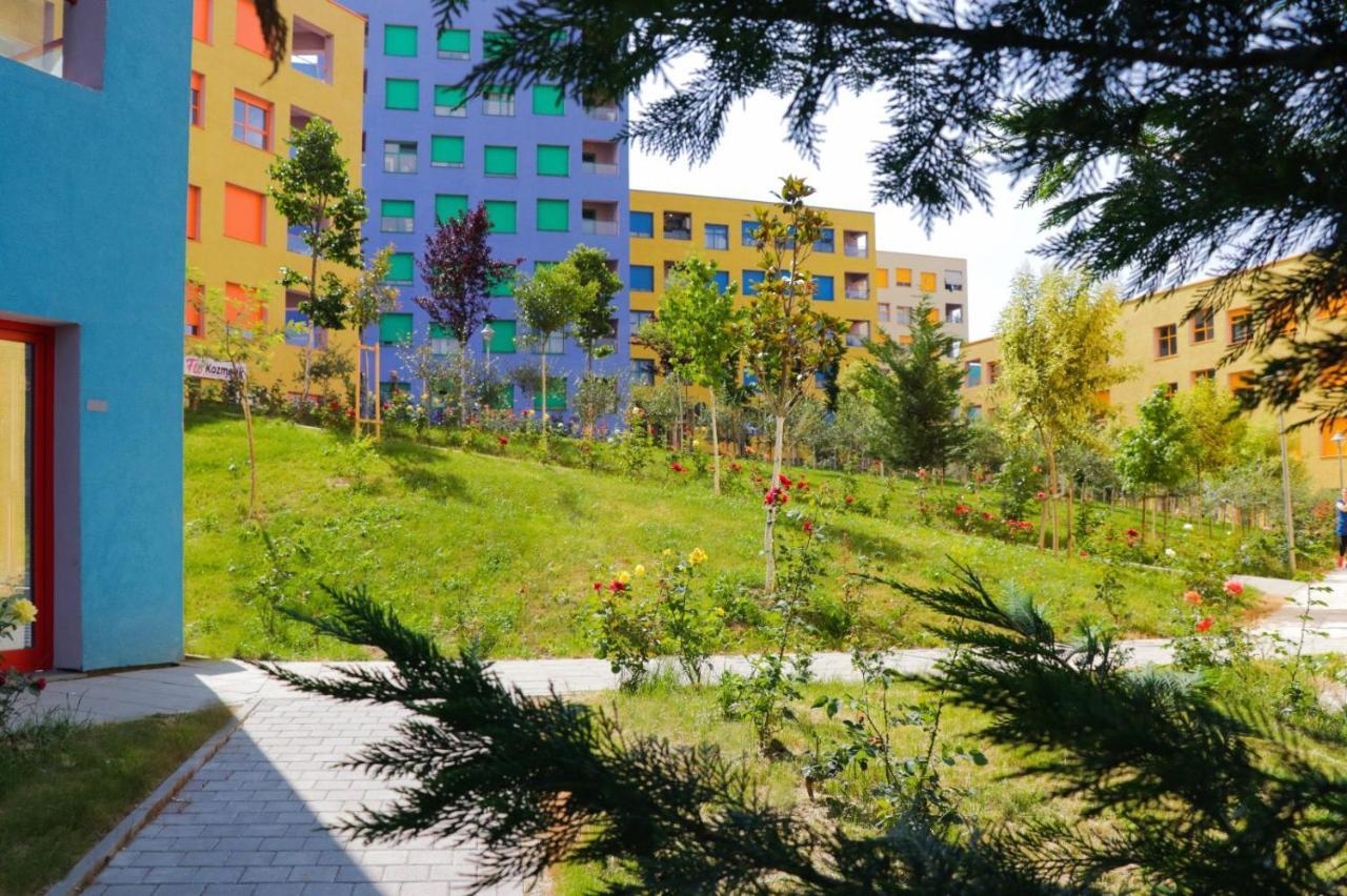 Comfy Studio At 'Mangalem21 Complex' Parking-Wifi-Ac-View Tirana Exterior foto